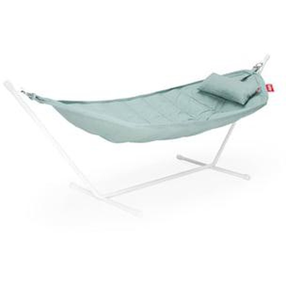 Hamac Headdemock Superb avec piètement et coussin - Sea foam - gris clair