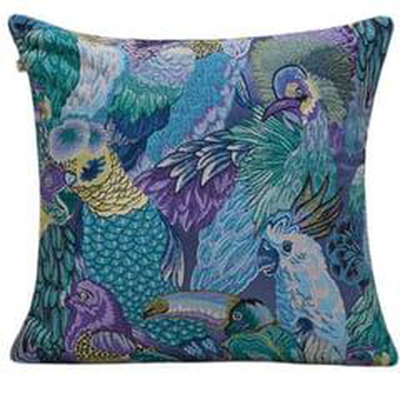 Housse de coussin JUNGLE BIRDS