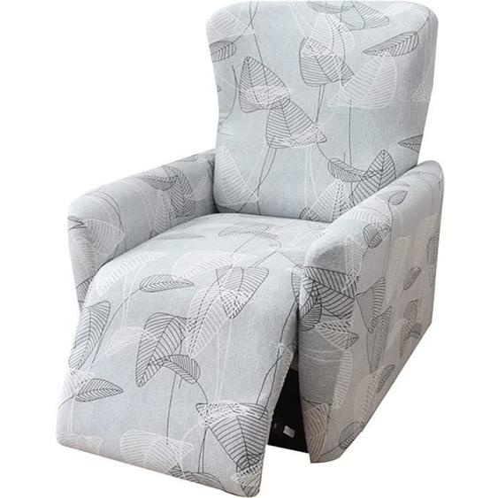 Housse de Fauteuil Relax Extensible 1 Place, Couverture de Chaise Canapé Relax ,Housse de Fauteuil Relax Inclinable Electrique,  5