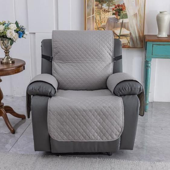 Housses de Fauteuil inclinable, Grandes Housses de canapé inclinables personnalisées,Housse de canapé imperméable,gris clair