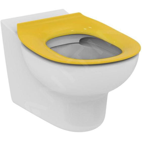 Ideal Standard Contour 21 Abattant de toilette enfant 7-11 ans (S3128 et S3126) sans abattant, jaune S454579