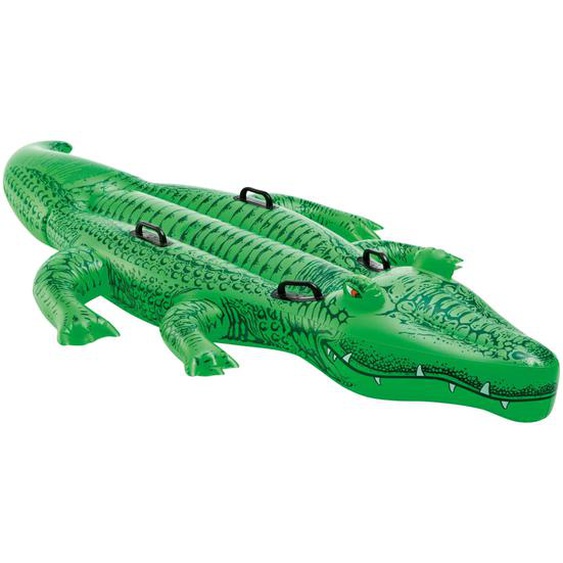 INTEX Alligator géant à chevaucher 203x114 cm