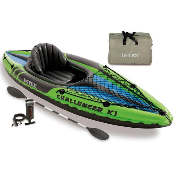 INTEX Kayak gonflable Challenger K1 274 x 76 x 33 cm 68305NP