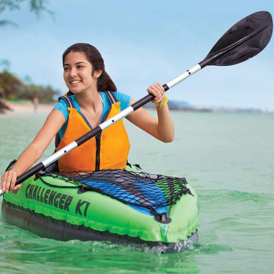 INTEX Kayak gonflable Challenger K1 274x76x33 cm 68305NP