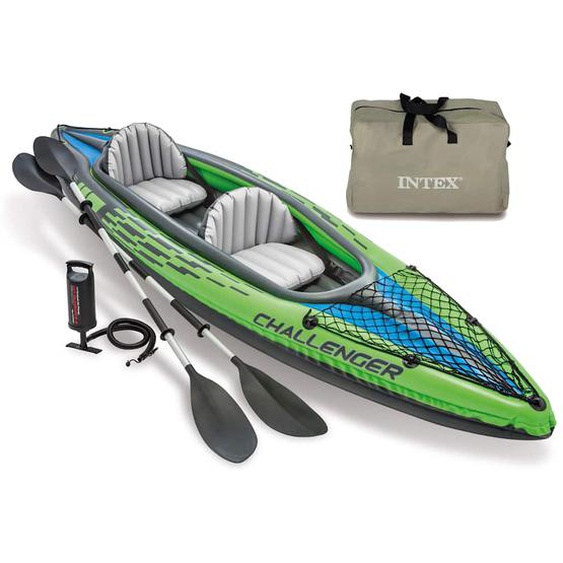 INTEX Kayak gonflable Challenger K2 351 x 76 x 38 cm 68306NP