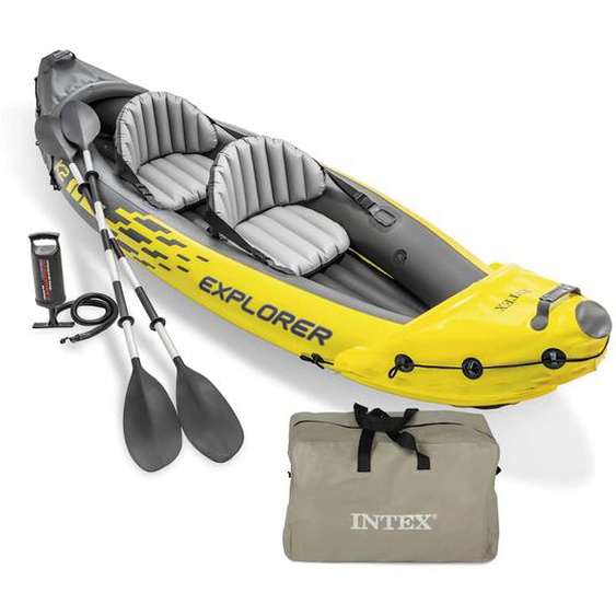 INTEX Kayak gonflable Explorer K2 312x91x51 cm 68307NP