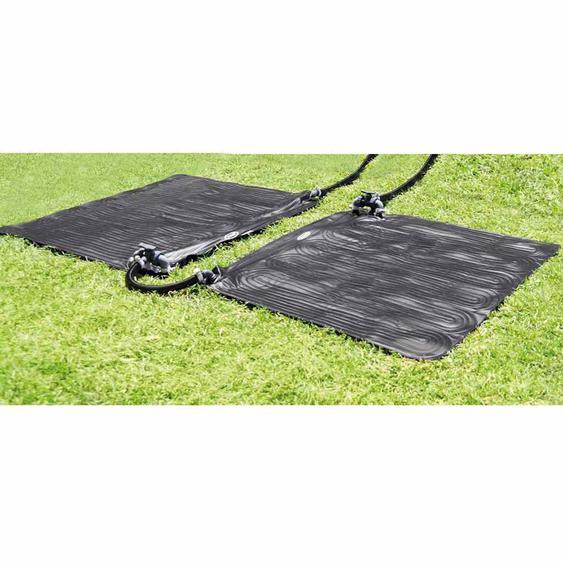 INTEX Tapis chauffant solaire 2 pcs PVC 1,2x1,2 m Noir 28685