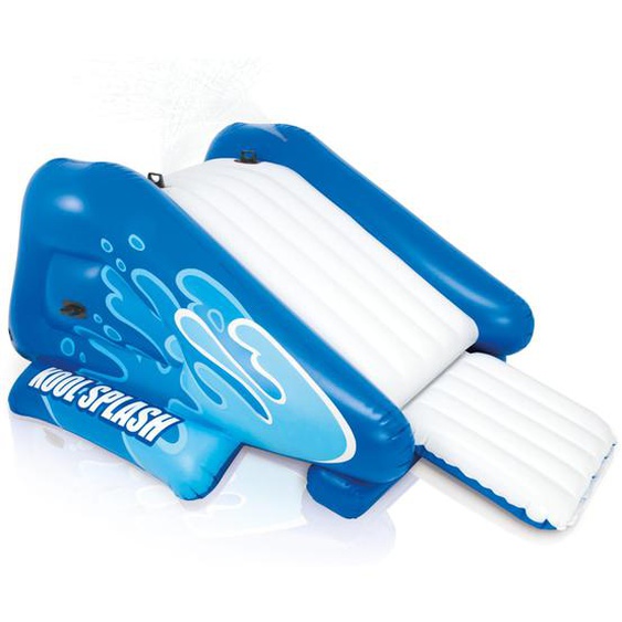 INTEX Toboggan aquatique gonflable Kool Splash Bleu