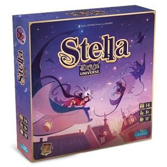 Jeu de société - ASMODEE - STELLA DIXIT UNIVERSE - Noir - Carton