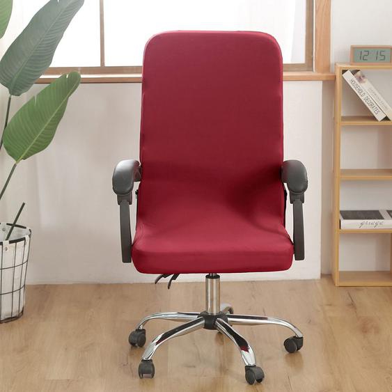 Juste De Chaise De Bureau En Spandex,Élastique,Imperméable,Amovible,Pour Ordinateur