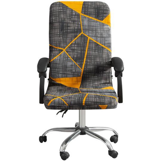 Juste De Chaise De Bureau En Spandex,Élastique,Imperméable,Amovible,Pour Ordinateur