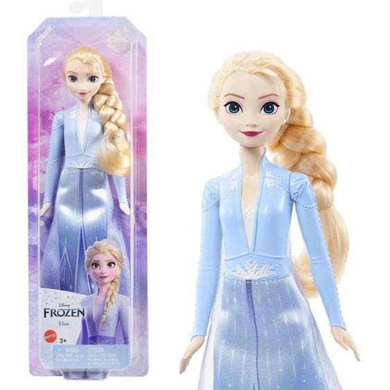 La Reine Des Neiges 2-elsa-mattel Poupée Disney Avec Habillage Et Accessoires Hlw48 Blanc