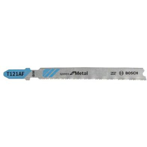 Lame de scie sauteuse T 121 AF Speed for Metal 5 pièces  - 2608636699