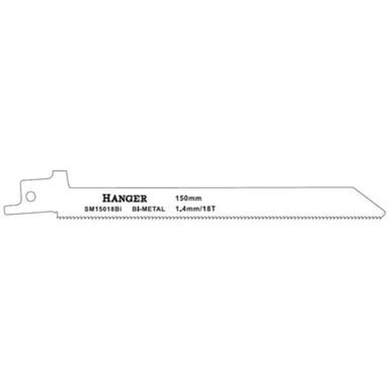 Lames de scie sabre SM15018Bi L 150mm pour bois et métal  - 150308