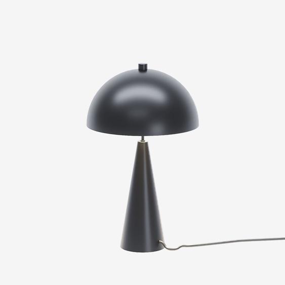 Lampe champignon à poser en métal noir Monet