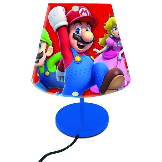 Lampe De Chevet Super Mario Multicolore