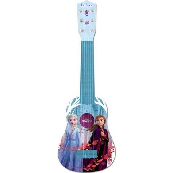 Lexibook - Guitare Enfant Reine Des Neiges - Bleu - 53cm Bleu