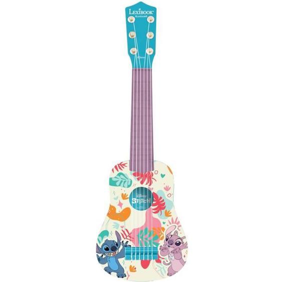 Lexibook - Ma Première Guitare Stitch - 53cm - Guide Dapprentissage Inclus Bleu