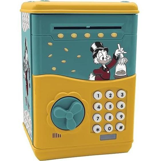 Lexibook - Tirelire électronique Picsou Disney - 9 musiques incluses - Lumineuse