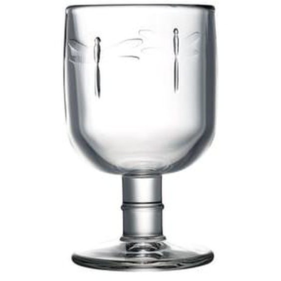 LIBELLULE - Verre à pied mécanique - 28 cl - lot de 6