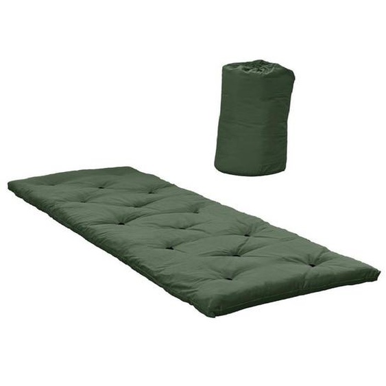 Lit futon standard BED IN A BAG couleur vert olive