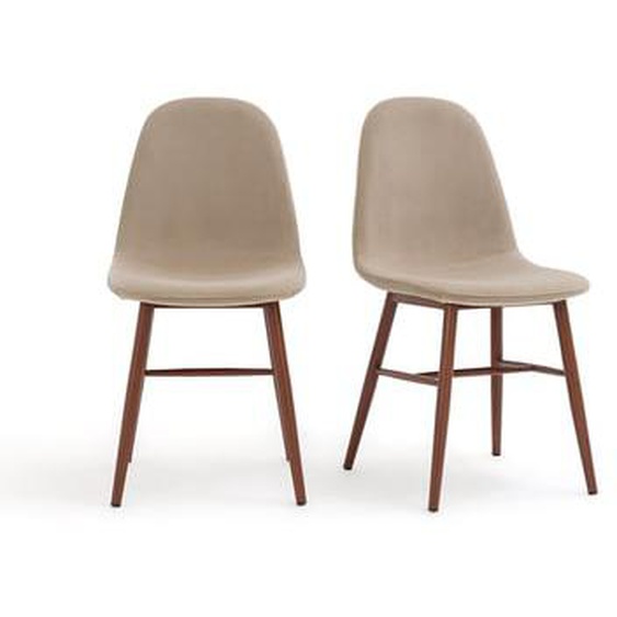 Lot de 2 chaises velours, Polina