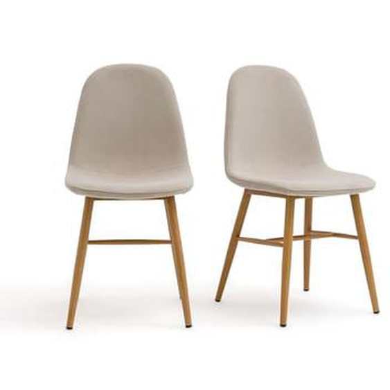 Lot de 2 chaises velours, Polina