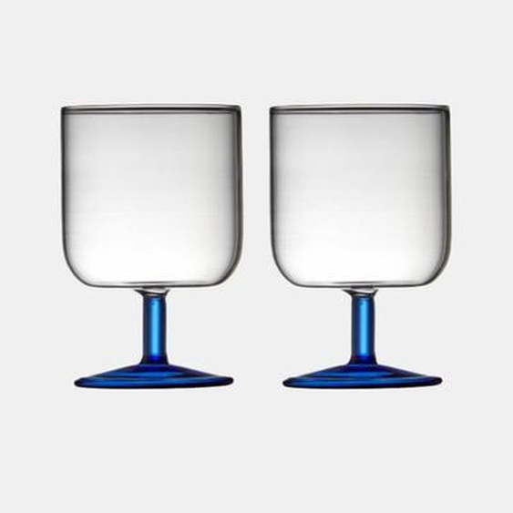 Lot de 2 verres à vin - Torino - 30 cl - Transparent