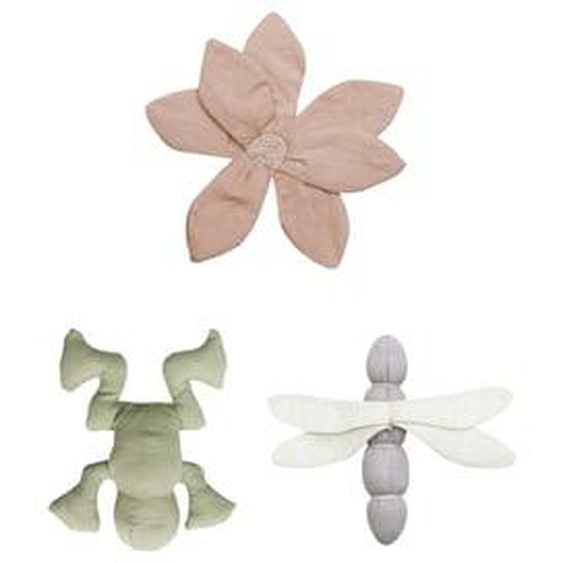 Lot de 3 jouets bébé froissés et hochet Lily Pond