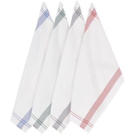 Lot de 4 torchons NORTA coton 50 x 70 cm