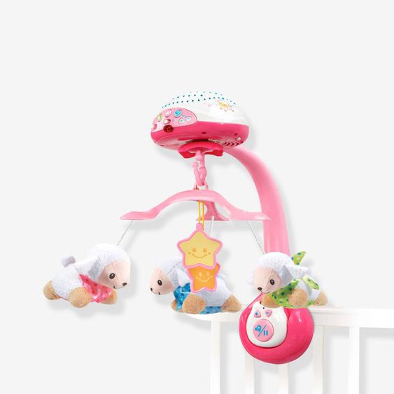 Lumi Mobile Compte Mouton Vtech Rose