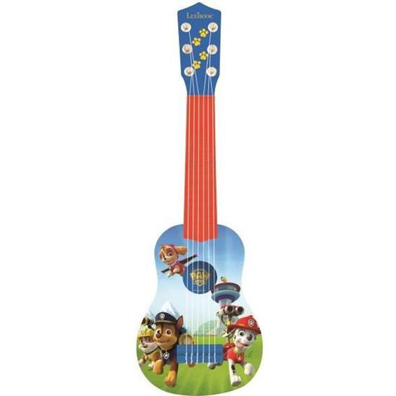 Lexibook - Ma Première Guitare Pat Patrouille - 53 Cm - Guide Dapprentissage Inclus Bleu