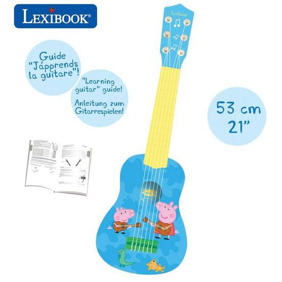 Ma Première Guitare Peppa Pig - 53 Cm Bleu