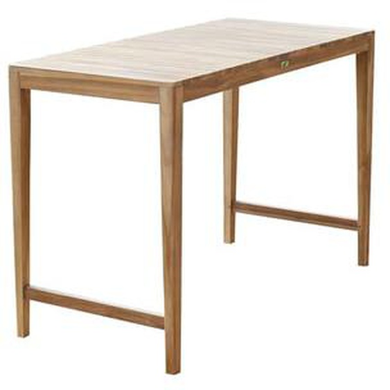 MALTE  Table de jardin en teck massif haute