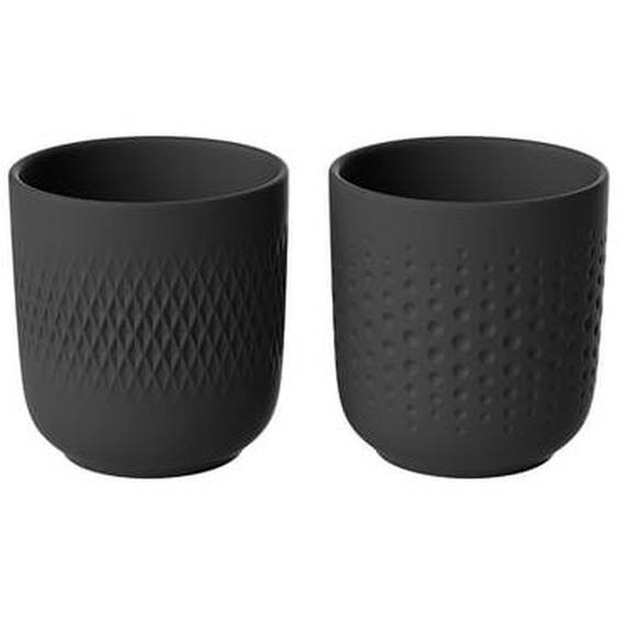 Manufacture Collier noir Mug set 2pcs.