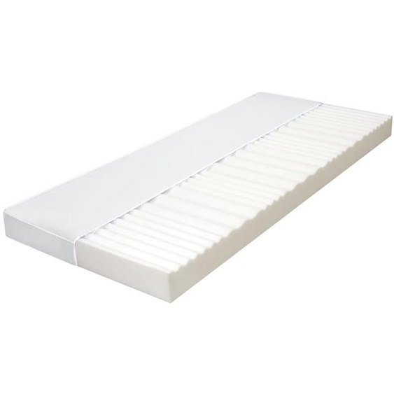 Matelas 160 x 200 cm 7 zones Mousse PU 10 cm H2 H3