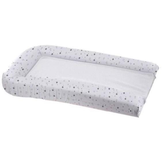 Matelas À Langer Avec Éponges Amovibles - Blanc / Gris - 42 X 70 Cm Blanc