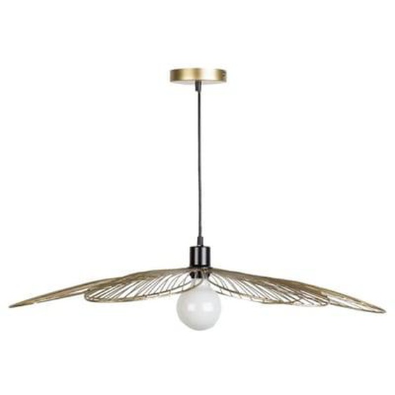 Mathias - Suspension FLORA en métal Or, compatible culot E27, 25W - SUSFLORALD79