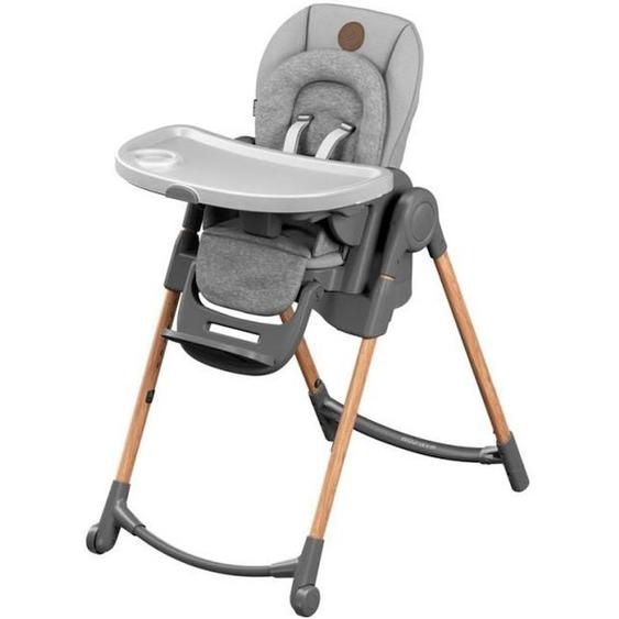 Maxi-cosi Minla Chaise Haute Évolutive - De La Naissance À 6 Ans - Essential Grey Gris