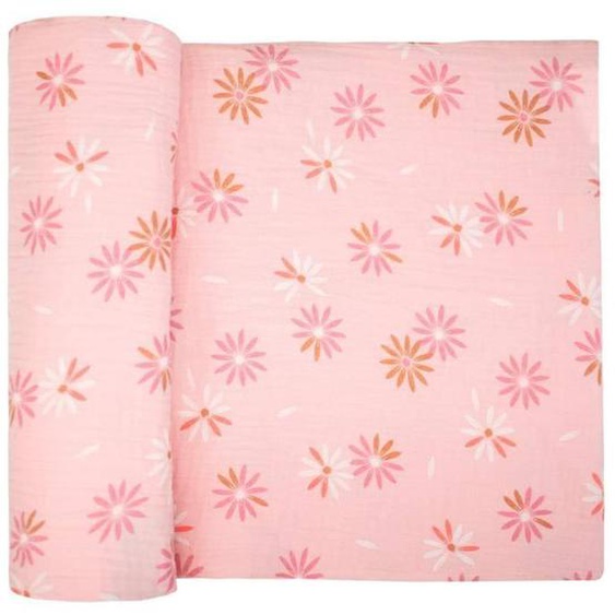 Maxi Lange En Gaze De Coton Rosella Rose