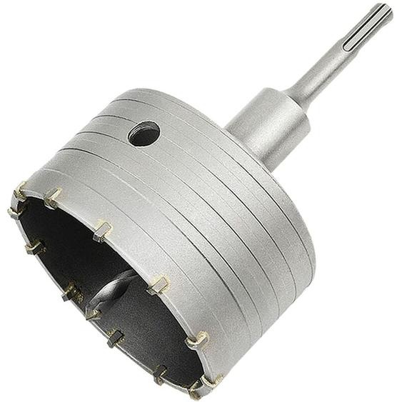 Memkey - Scie à Cloche Trépan Béton avec Adaptateur sds Plus 110 mm, Pour Brique Béton Ciment Pierre (100mm+110mm sds Plus Adaptateur)