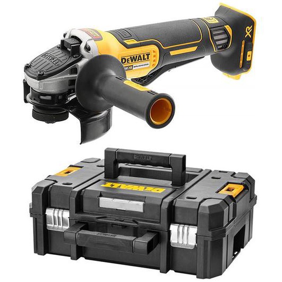 Meuleuse 18V XR (sans batterie ni chargeur) en coffret T-STAK - DEWALT - DCG406NT-XJ