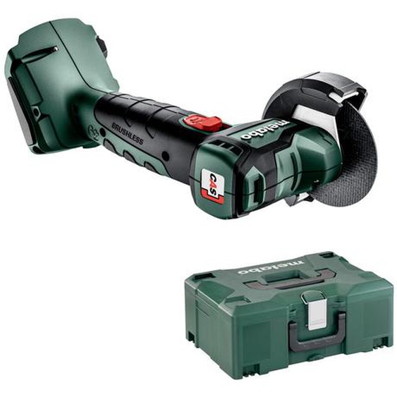 Meuleuse dangle 18V CC 18 LTX BL D76mm (sans batterie ni chargeur) + coffret METABOX - METABO - 600349840