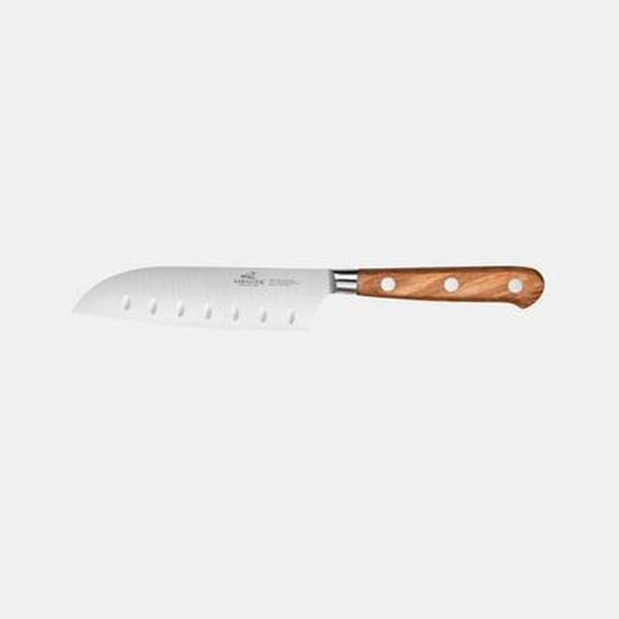 Mini couteau Santoku -  Idéale Provençao - forgé rivets inox