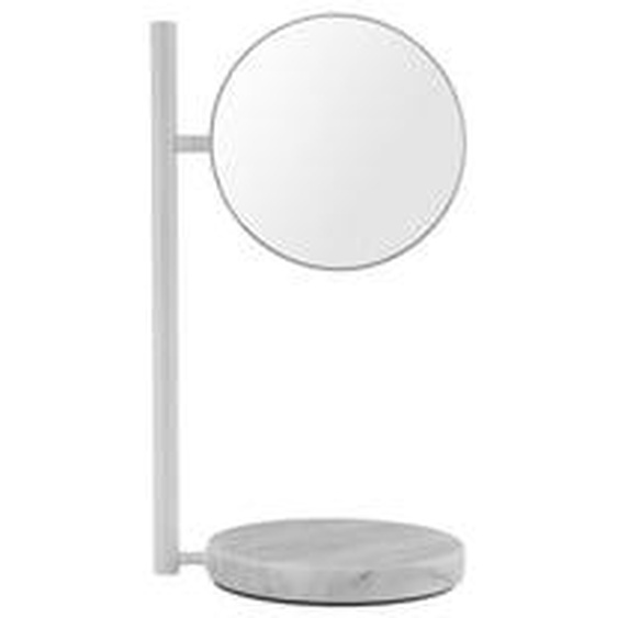 Miroir de table Pose - blanc/blanc