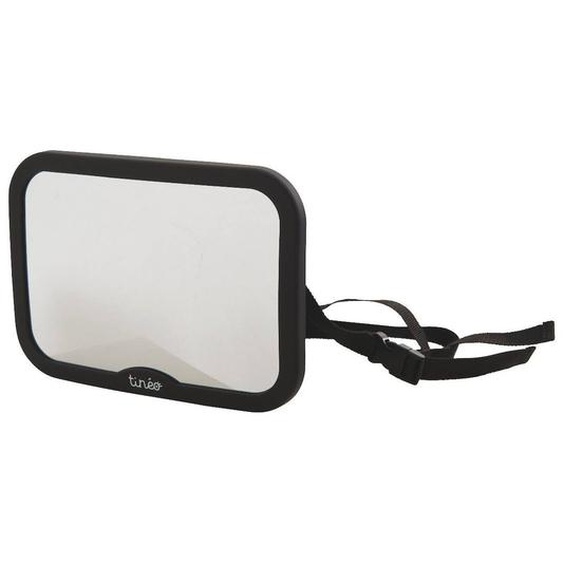 Miroir De Voiture Bébé - Surveillance Siège Arrière - Vision 360° - Facile À Installer - Réglables Et Rotation - 24x17cm Noir