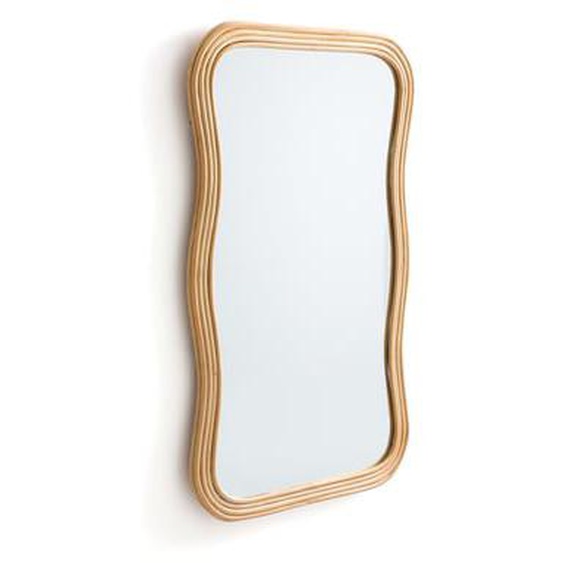 Miroir en rotin H75 cm, Vaguo