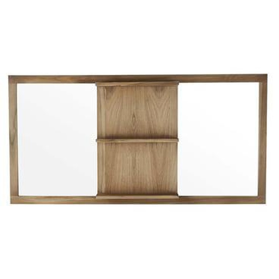 Miroir en teck massif 160x80 cm