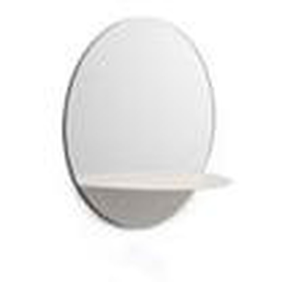 Miroir Horizon - blanc - rond