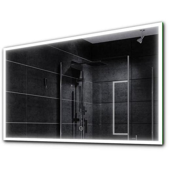 Miroir LED ALASTA Boston 200x100 cm avec interrupteur tactile